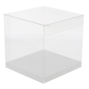 Scatola PVC c/fondo 9X9X9cm