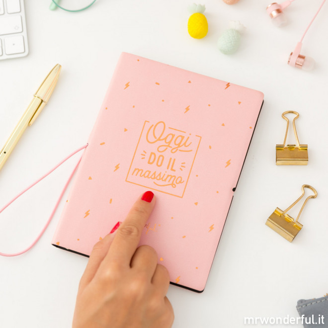 QUADERNO – OGGI DO IL MASSIMO
